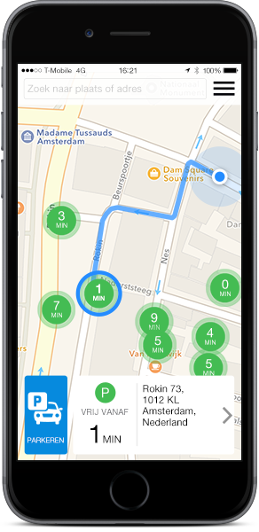 ParkOne_App2015_find_parking_NL Find parking space